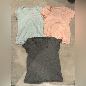 J. crew v-neck tees - Medium